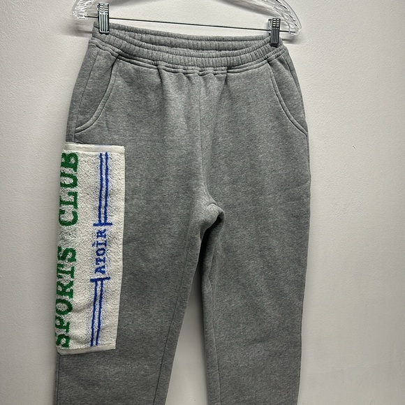 Atoir Sports Club The Sport Club Track Sweat Pants Joggers Gray Size Medium - Picture 3 of 10